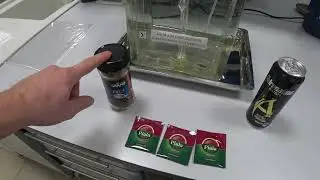 Анализ кофеина в чае. Проект школьника.