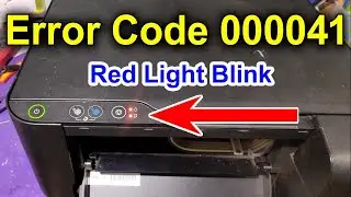 Epson L3110, L3115, L3150 Error Code 000041 || Red Light Blink Solutions