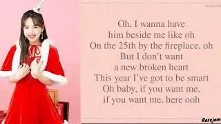NAYEON (TWICE) - Santa Tell Me (Cover) Lyrics