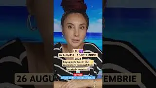 #leu #26-1 #august #septembrie #2024 #horoscop #tarot #zodiac #previziuni