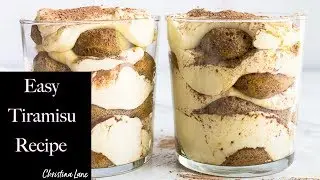 Authentic Tiramisu Easy Dessert Recipe For Two