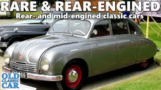 Rear-engined & mid-engined old cars | Hillman Imp, Skoda 120L, Renault 8 & similar cars