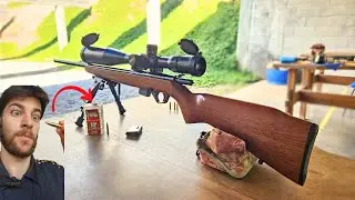 O menor e mais PRECISO calibre já testado 17HMR