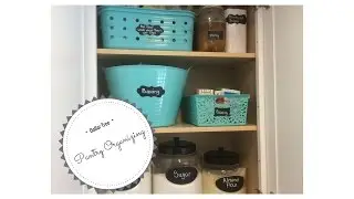 Dollar Tree Pantry Organization