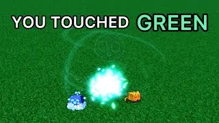 Blox Fruits, but I can’t touch GREEN
