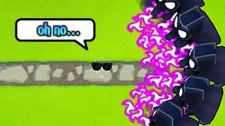 How Many Tier 5's Does it Take to POP the TEST BLOON? (Bloons TD 6)