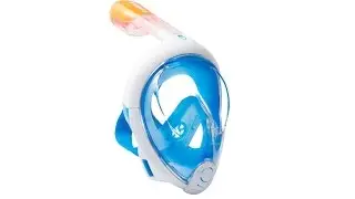 МАСКА ДЛЯ СНОРКЕЛИНГА У ПОВЕРХНОСТИ ВОДОЕМА EASYBREATH SUBEA. . DECATHLON CHELNY. ДЕКАТЛОН ЧЕЛНЫ.