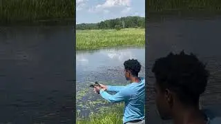 @Mikeystaywithit had him emptying the whole clip on the oops💥         #fyp#guns#reel