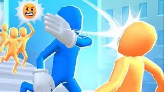 Slap And Run IOS Game (lvl 1-3) Gameplay