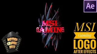 MSI Gaming Logo | AFTER EFFECTS - ELEMENT 3D