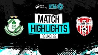 SSE Airtricity Men's Premier Division Round 22 | Shamrock Rovers 1-0 Derry City | Highlights