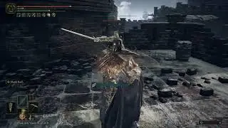 Eldenring   how to kill dual wield ghost knight at giants lands castle