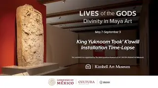 King Yuknoom Took’ K’awiil Installation Time-Lapse