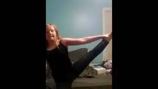 I'm doing contortion