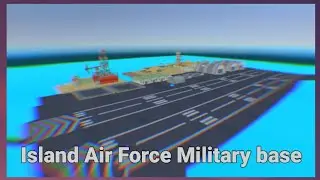 Simple Sandbox 2 Map Reviewing- I built My Island Air Force Military base..