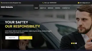 Responsive Website using HTML and CSS || Responsive web design