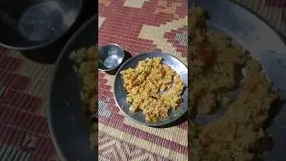 AAJ biryani Khai hai 🍝 #youtubeshorts #minivlog #trending #shorts