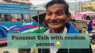 Funniest Talk with rendom person 😂