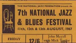 John Mayall's Bluesbreakers with Mick Taylor  August 13 1967 (Audio Only)