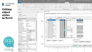 Revit - How to add object styles