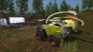 FarmingSimulator 2015 / ( В лес по дрова / Вторая серия / Щепа)