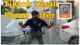 Tiktok Trending Water Effect Filter Tutorial  | Subscribe
