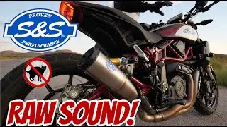 RAW INDIAN FTR1200 S&S EXHAUST