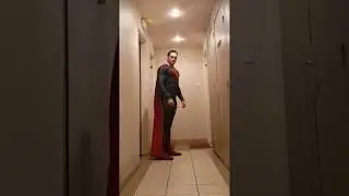 My Superman cosplay (version Man of steel)