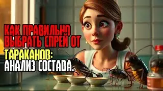 КАК ПРАВИЛЬНО ВЫБРАТЬ СПРЕЙ ОТ ТАРАКАНОВ АНАЛИЗ СОСТАВА