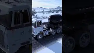 American truck Simulator🎁| 🎄Gmc White Cabover by Station95 v1.0 |🎄🎁