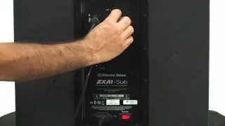 Electro Voice ZXA1 Sub with two ZXA1 tops   Tutorial