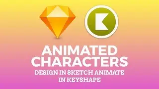 Animated SVG Characters with Sketch and Keyshape