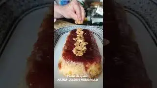 Pastel de queso D.O. ARZUA-ULLOA  y MEMBRILLO