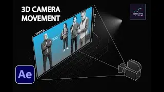 3D Camera Movement After Effect beginners friendly | Tutorial #tutorial #aftereffects #learning
