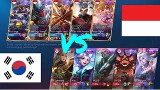 INDONESIA VS KOREA SELATAN ARENA CONTES 2021 -  mobile legend bang bang