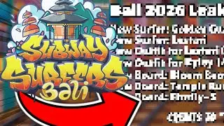 Subway Surfers Bali 2026 Leaks