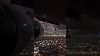 777 inbound for landing shortly after sunset 🌇 #shorts #youtubeshorts #aeroplane