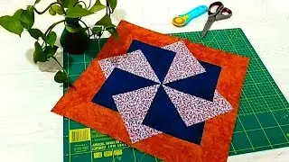 💟Easy Blocks of squares Easy technique for professional sewing