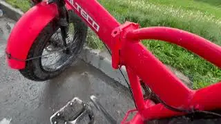 Конец велику со складной рамой. Печаль.