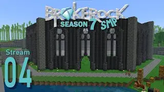 Brokerock VII Stream 4 - Train Station Stream Day - Minecraft SMP