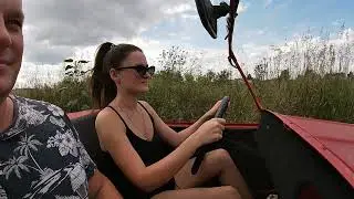 Natasha rules) First trip on an electric car