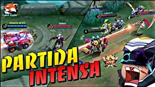 PARTIDA INTENSA 🤕 JOHNSON 🔥 MOBILE LEGENDS 🔰