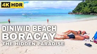 Diniwid Beach Boracay 🇵🇭 Hidden Paradise with Crystal Waters, Stunning Views & Island Vibes!”