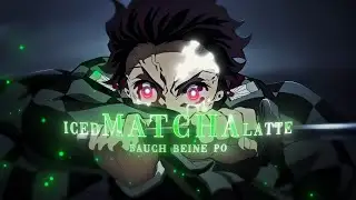 ICED MATCHA LATTE  | Demon Slayer [EDIT/AMV]