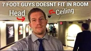 TALL PROBLEMS! I DON'T FIT IN THE NICEST RESTAURANT IN LA!?