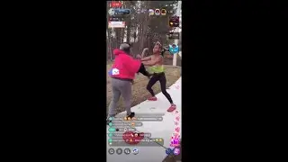 Ny goes to a fight | girl gets st🅰️bed in her chest | guns get shot | omg 😳