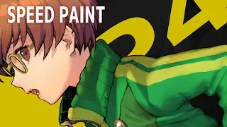 speed paint - 里中千枝 Satonaka Chie persona