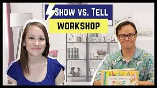 Show don't tell when writing a book | Flash Workshop
