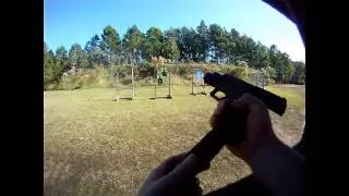 POV of First Time Shooting a Pistol : SIG SAUER P320