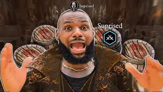 LeBron James scream if you love Baldur's Gate 3